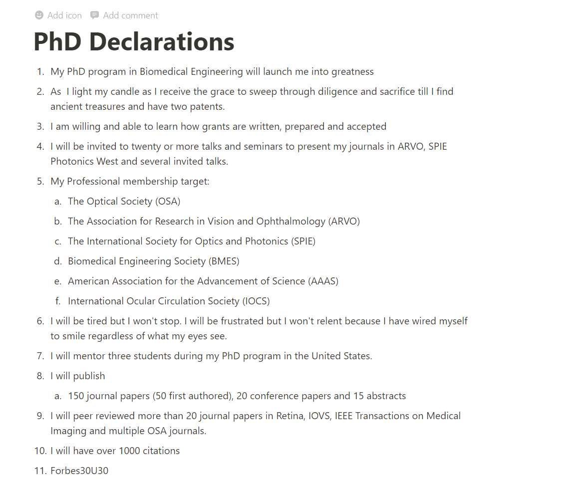 First Year PhD Review: The Apprenticeship Phase